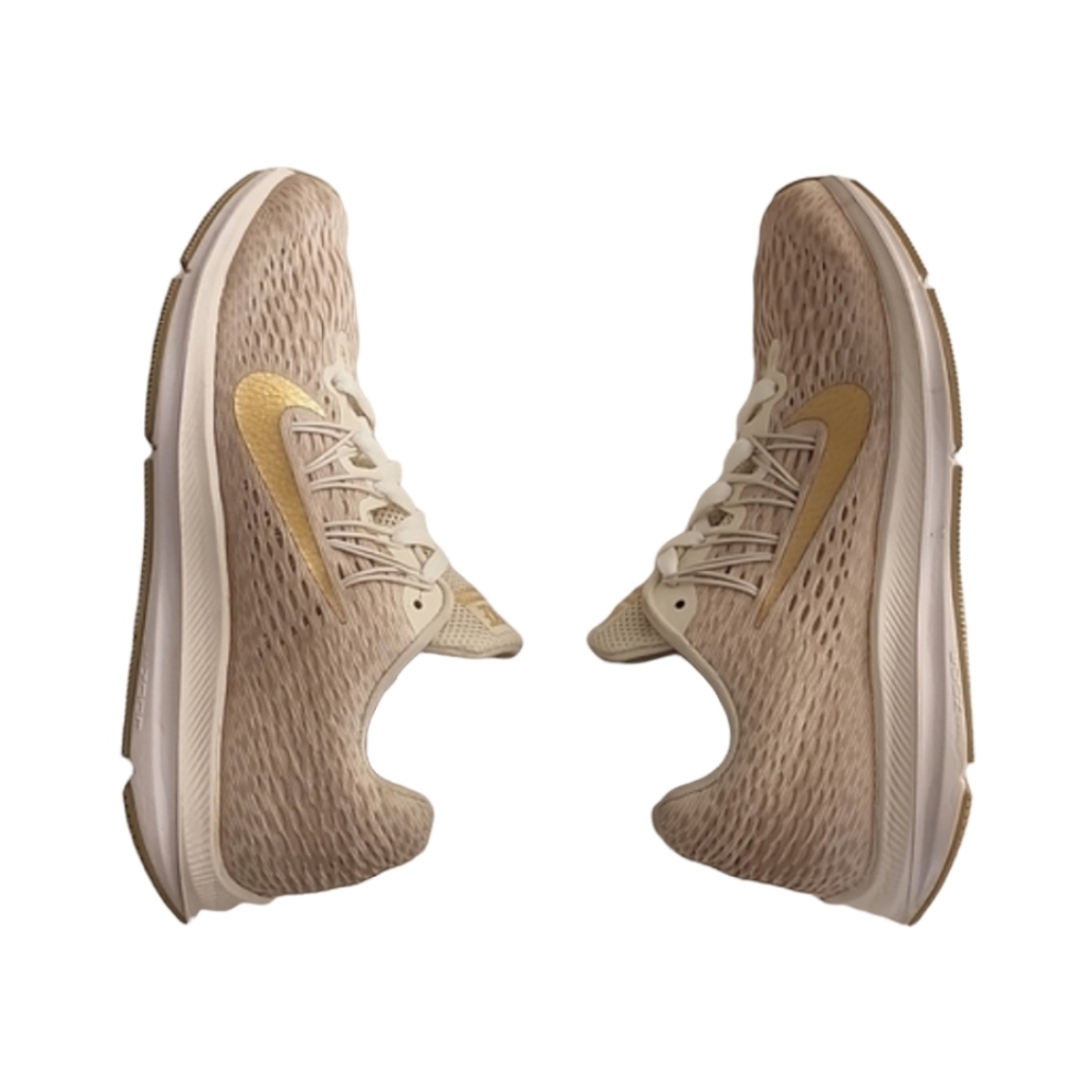 NIKE ZOOM WINFLOW 5 Beige Phantom Gold Sneakers Womens 8 SOLE Orthotics Insoles - Picture 15 of 16